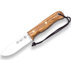 Joker Campero CO118-P Sportinis medžioklinis peilis 10,5 cm ilgio Böhler K720 anglinio plieno rankena Alyvmedžio rankena Rudas odinis dėklas su ugninio plieno įrankiu žvejybai, medžioklei, stovyklavimui ir žygiams