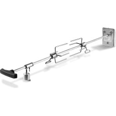 BURNHARD kepsninė su varikliu, elektrinis kepsninės iešmas, su mėsos šakutėmis, nerūdijančio plieno kepsninė, skirta Earl dujinei kepsninei, 3 ir 4 degikliams