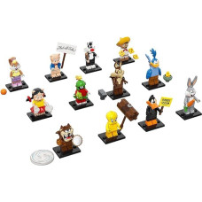 LEGO Looney Tunes 1 serijos pilnas rinkinys su 12 skirtingų mini figūrėlių 71030 (krepšys)
