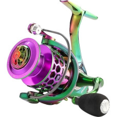 Fishing Reel 14+1BB 1000-6000 8-15 kg Max Drag All-Metal Aluminium Spool Saltwater Reel Robust and Lightweight