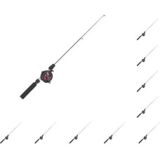 Profesionalūs praktiški žiemos žvejybos meškerės poledinės žūklės meškerės neslystanti rankena lengvos žvejybos ritės žvejybos įrankis lauke