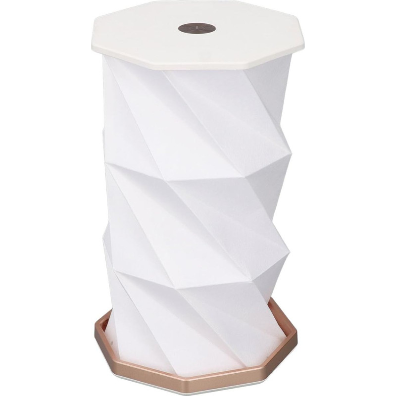 Sulankstomas LED knygų šviestuvas su magnetiniu uždarymu, nešiojamasis origamio dizainas, trijų spalvų jutiklinio valdymo šviesa, įkraunamas per USB jungtį, ilgai veikia baterija, stilinga dekoracija ir
