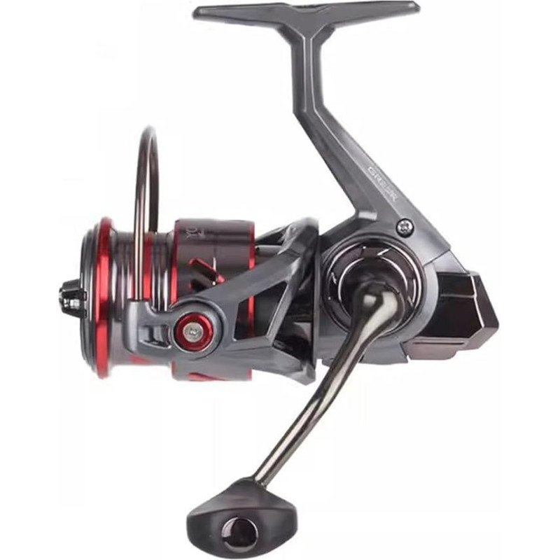 GLigeT Karpfenangelrolle LUYA Spinnrolle mit schrägem Mund, Flacher Schnurbecher, Pferdemund, Mikroobjekt, Angelrolle for Lange Distanzen Fishing Reel(1000)