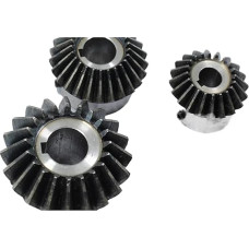 Kegelrad 1 stücke Kegelrad 1M 20 Zähne Innenloch 5/6/7/8 mm Zahnrad 90 Grad Eingriffswinkel Stahlzahnräder Schraubloch M5(10mm, 5vnt 1M 20 dantų)