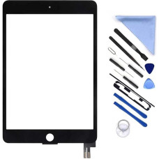 Skaitmeninio stabilizatoriaus ekrano keitimas i Pad Mini 5 5-osios kartos 7.9 colių 2019 m. jutiklinio ekrano stiklo skydelio atsarginės dalys i Pad A2133 A2124 A2126 A2125 su įrankių remonto rinkiniu (be 