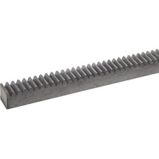 Pramoniniai 1.5MOD didelio tikslumo cilindriniai krumpliaračiai plieniniai 15 x 15 ilgio 500/1000/1500/2000 mm žvaigždutės CNC tiesus krumpliaratis 1.5 modulis (spalva: 1000 mm neapdorota)