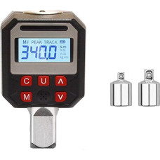 Erweitertes Drehmomentmessgerät LCD Digitalanzeige 340 Nm Maximale Kapazität ±2% Genauigkeit Datenprotokollierungsadapter Pack Drehmomentmesser Tracking