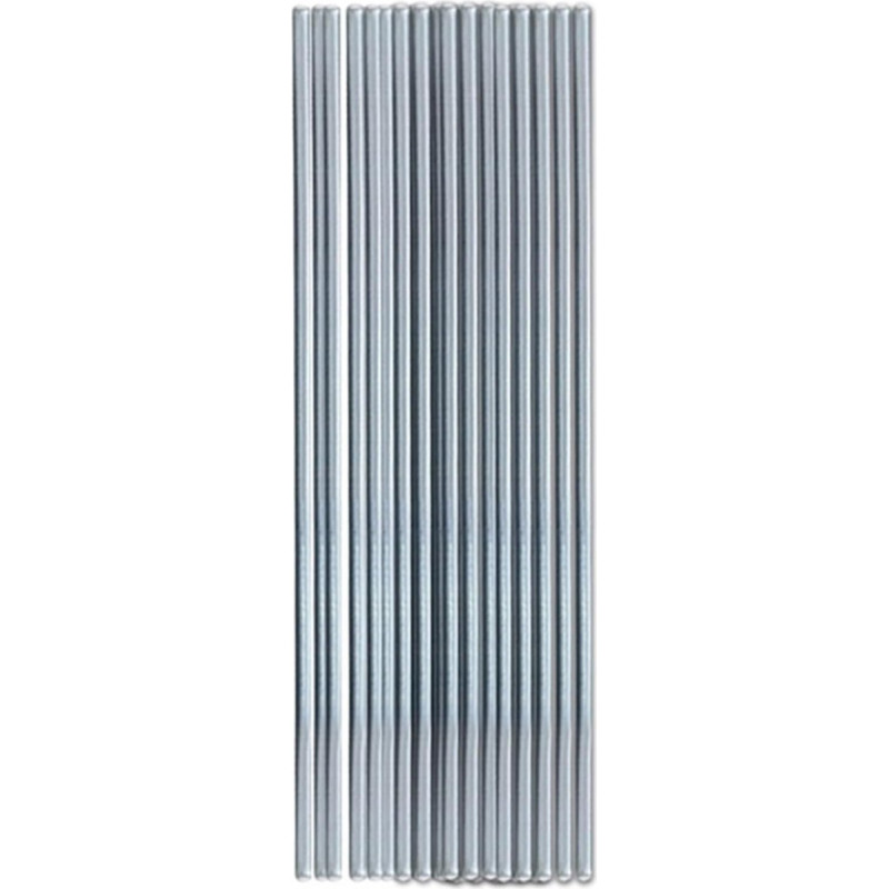 Paprasti žemos temperatūros suvirinimo strypai, lengvai išlydomi, aliuminio suvirinimo elektrodai su flukso šerdimi, aliuminio lydmetalis (dydis: 2 mm, 40 vnt.)