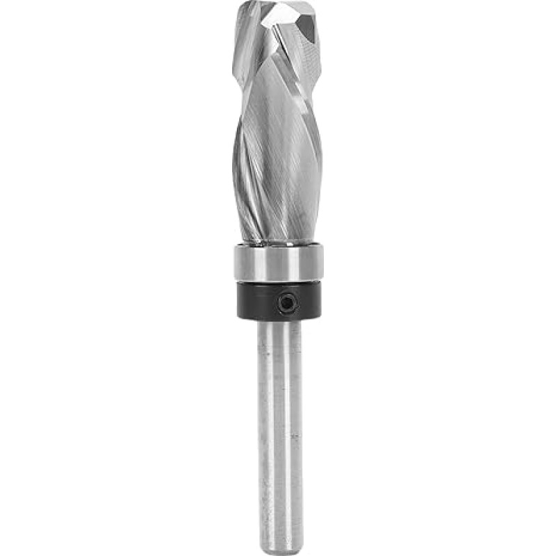 Kompresoriai, skirti suspaudimui, 1/4-Zoll-Schaft, 1/2-Zoll-Schnittdurchmesser, Extra Langer Spiral-Upcut-CNC-Schablonenbit