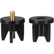 1 rinkinys Ersatzteile Kupplungsstecker, 3,8 cm Rollo-Reparaturset, Universal-Jalousien-Ersatzteile für Innen- und Außen-Sonnenschutz und Rollos, schwarz, 28 mm Kupplungsstecker