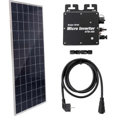 Nešiojamų skydelių rinkinys AS SOLAR 330W Animal 1 Polycrystalline / Micro Inverter / Power Plug | Greenice