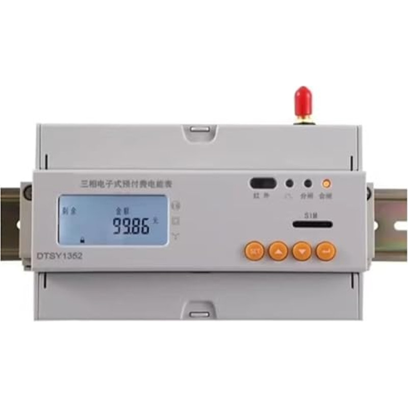 DTSY1352-RF Trijų fazių, keturių laidų elektroninis elektros skaitiklis