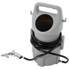 Sandblasting Machine with Sandblasting Gun Mobile Set Compressed Air Sandblasting Device Capacity Can Hold 22.68 kg Mobile Sandblasting System with Hose 4.5 m for Removing Rust