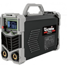 CEVIK PRO CE-TITANIUM202 MMA inverterinis suvirinimo aparatas su suvirinimo kauke ir elektrodų laikikliu 200A 60% 230V Elektrodai iki 5 mm LCD ekranas IGBT Nešiojamas profesionalus kompaktiškas