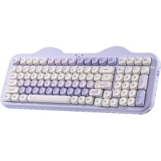 YUNZII C98 belaidė mechaninė klaviatūra su skaičių klaviatūra, BT5.0/2.4G/USB-C, 