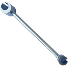 Scharnier-Einstellschlüssel, Doppelseitiger Hakenschlüssel, Schraubenschlüssel für Rundbolzen, Handwerkzeuge, Verstellbarer Schraubenschlüssel, Werkzeuge 19 mm + 23 mm