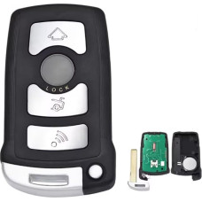 CAS1 Nuotolinio valdymo pultas automobiliams 434MHz/868MHz ID46 4 mygtukai, skirti BMW 7 serijos 745i 750Li 760i E65 E66 (868MHz)