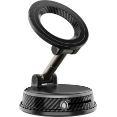 Car Mobile Phone Holder for MagSafe Car Mount [49 kg Strongest Suction Power & 2400 gf Magnet] Magnetic Mobile Phone Holder Car 360° Rotatable Car Mobile Phone Holder for iPhone & Android