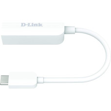 D-Link DUB-E250 USB-C ir 2,5G Ethernet adapteris (USB-C ir RJ45 2,5 Gigabit LAN, suderinamas su 