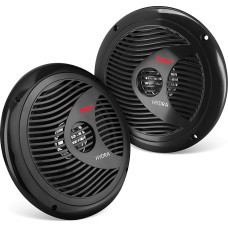 Pyle PLMR60B 6 1/2 inch Dual Cone Waterproof Stereo Speakers