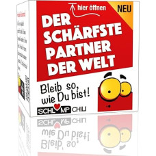 Schlump-Chili Aštriausias partneris pasaulyje - juokingas ir originalus dovanų rinkinys, pvz., gimtadieniams, Kalėdoms, Velykoms, Tėvo dienai, Valentino dienai, vestuvių metinėms.