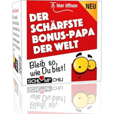Schlump-Chili Aštriausias pasaulyje premijos tėtis - juokingas dovanų rinkinys patėviui, uošviui ar įtėviui