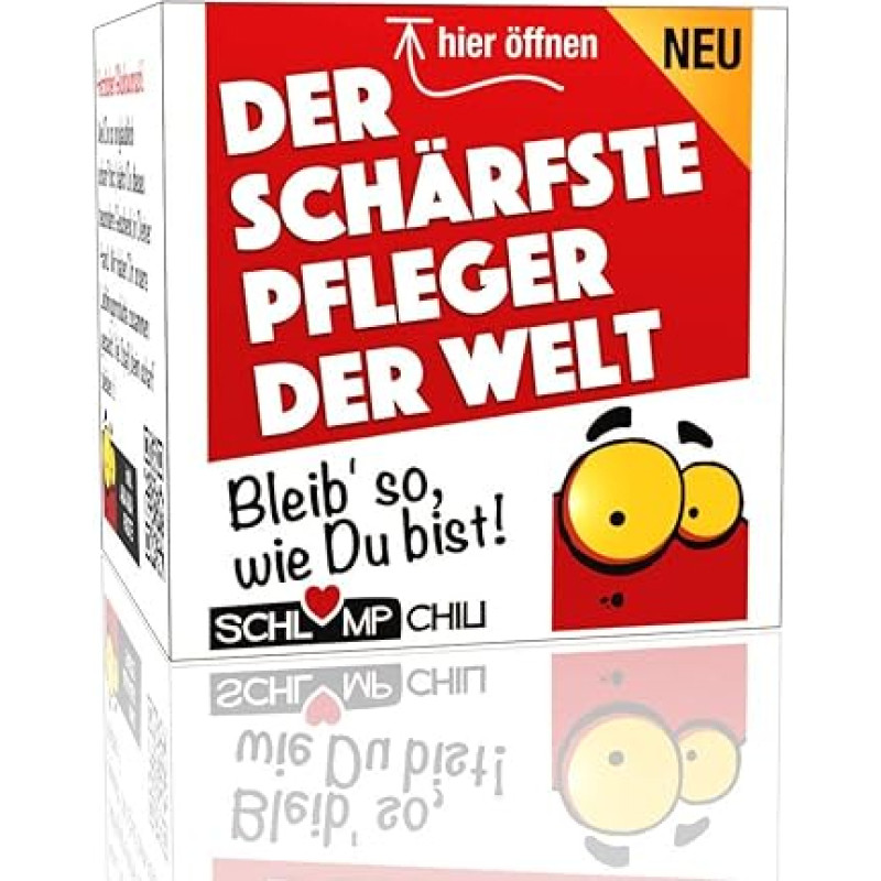 Schlump-Chili Aštriausias pasaulyje rūpintojėlis - linksma ir originali dovana