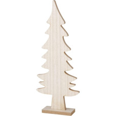 Boltze Kjell 1006922 Dekoratyvinis stovas (Kalėdų eglutės figūrėlė, medinė dekoracija, aukštis 40 cm) 1006922