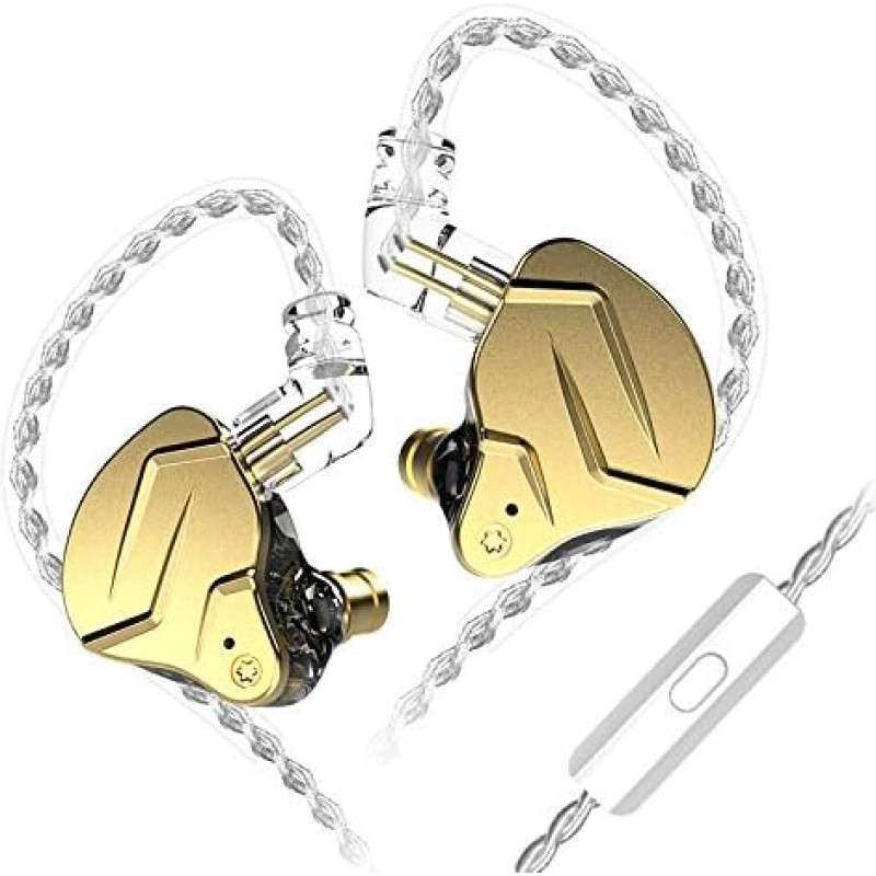 CCA KZ ZSN Pro X In-Ear ausinės 1BA 1DD Stereo ausinės ausinės HiFi Sportas Žaidimai 3,5 mm lizdas Ausinės patogiai dėvėti telefonui Kompiuteris Planšetinis kompiuteris