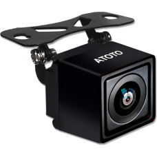 ATOTO AC-HD02LR 720P galinio vaizdo kamera su tiesiogine galinio vaizdo peržiūra, HD vaizdo kokybė, naktinis matymas / atsparumas vandeniui, suderinama su X10/S8/F7/A5/A6 serijomis, nesuderinama su P5/P8/P9