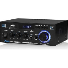 Nobsound AK45 Bluetooth Amplifier 2.0 Channel Amplifier Stereo Receiver Car Amp MIC SD/USB Player FM Radio Karaoke for Home/Car Speaker