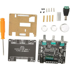 VBESTLIFE Sound Amplifier Board, DC 9 to 24V Bluetooth 5.1 Power Amplifier Module, 2.1 Channel HiFi Button Setting Sound Amplifier Board