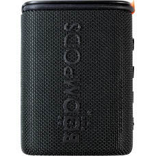 Boompods Beachboom Waterproof Bluetooth Speaker - Portable IPX7 Mini Music Boxes with 5 Hours Battery Life, Selfie Trigger & Environmentally Friendly Design, for Outdoor/Travel/Shower, Black