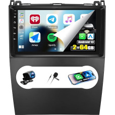 CAMECHO 2+64G Android 13 navigacijos automobilinis radijas Mercedes Benz B klasės B200/A klasės A160 A180 2008-2011 su atbulinės eigos kamera, 9 colių RDS FM radijas Bluetooth su GPS WiFi belaidis Carplay Android automobilis