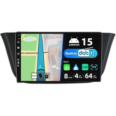 JOYX Android 13 IPS Car Radio - [Built-in DAB] - Fits Iveco Daily VI (2014-2021) - Wireless Carplay/Android Car - 4G + 64G - LED Camera + Mic - 9 Inch 2 DIN - SWC DSP WiFi Fast-Boot 360 Camera BT