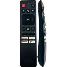 Original Universal Voice Remote Control Compatible with Sharp SHW/RMC/0138N TV