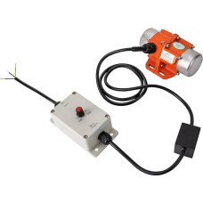 Elektrinis vibracijos variklis 30 W 3000 aps/min kintamosios srovės asinchroninis variklis su greičio reguliatoriumi Vibracijos variklis mechaniniams prietaisams