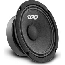 DS18 PRO-GM6 Classic Midrange Speaker 8 Ohm - 480 Watt Max 140 Watt RMS - 1 Speaker New Model 6.5 Inch