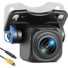 Originali AHD 1080P atbulinės eigos kamera Reguliuojamas OEM laikiklis galinio vaizdo kamera Automobilis Super naktinis matymas 170° plačiu kampu IP69 Vandeniui atsparios atbulinės eigos kameros, skirtos nameliams ant ratų SUV automobiliams