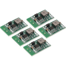 maitinimo šaltinių žemėlapis DC-DC žingsninis įtampos reguliatorius Step Down fiksuotas maitinimo modulis MP1584 nuo 4,5-28V iki 5V 3A, skirtas galios reguliavimo galios transformatoriams, 5 vnt. pakuotė