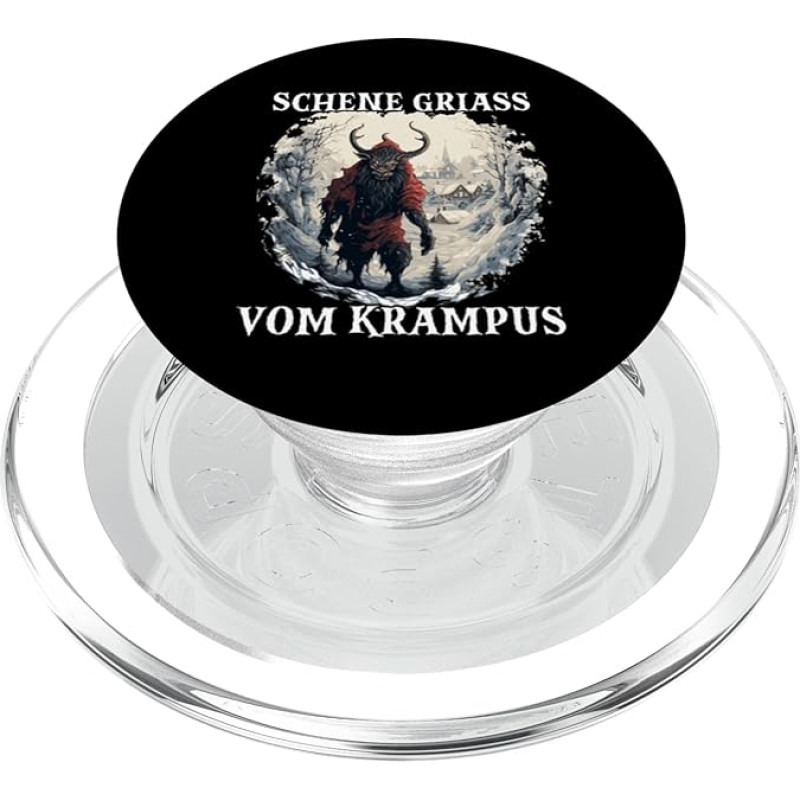Krampus T | Krampus Kostüm | Dämonischer Weihnachtsmann PopSockets PopGrip für MagSafe