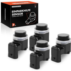 Frankberg 4 x parkavimo jutiklis Parkavimo pagalba priekinis galinis suderinamas su Golf VI Variant AJ5 1.2L-2.0L 2009-2013 A3 8P1 8P7 1.2L-3.2L 2003-2013 A6 4F2 C6 2.0L-5.2L 2004-2013 1 Replace# 4H0919275A