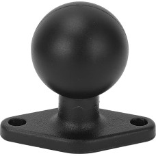 38.1 mm Ball Mounting Base, Ball Mount with Aluminium Alloy Plate Base C Size Ball Double Base Arm for RAM Mounts