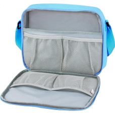 Case Compatible with Timio Starter Kit, with Mesh Pockets for 4 Sets of 20 Discs (Blue)