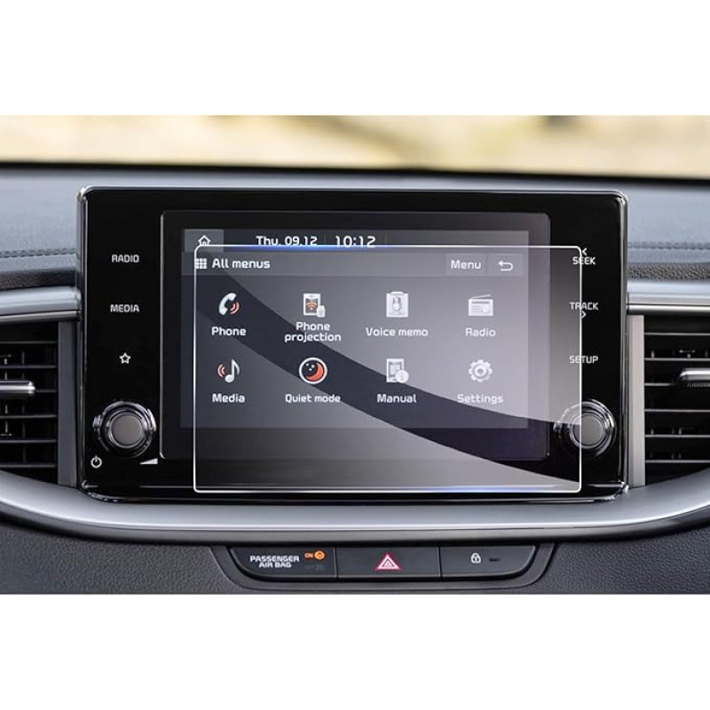 GAFAT Facelift 2022 8 colių Ki-a Ceed Proceed GT XCeed 2022 2023 2024 Navigation Apsauginė plėvelė, 8 colių Ceed SW GT Line 2023 Stiklo ekrano apsauga jutikliniam ekranui, 9H apsauga nuo įbrėžimų