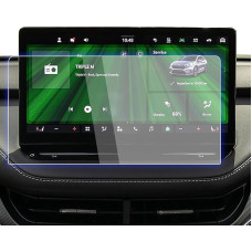 TTCR-II Ekrano apsauga suderinama su Skoda Octavia 4 Facelift Navigacijos ekrano apsauga 2025 2026 Ekrano apsauga atspari įbrėžimams 9H 13 colių Octavia IV jutiklinis ekranas Skoda priedai