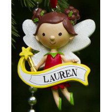 Boxer Gifts Lauren Fairy Decoration, Ceramic, Multi-Colour, 7.2 x 5 x 1 cm