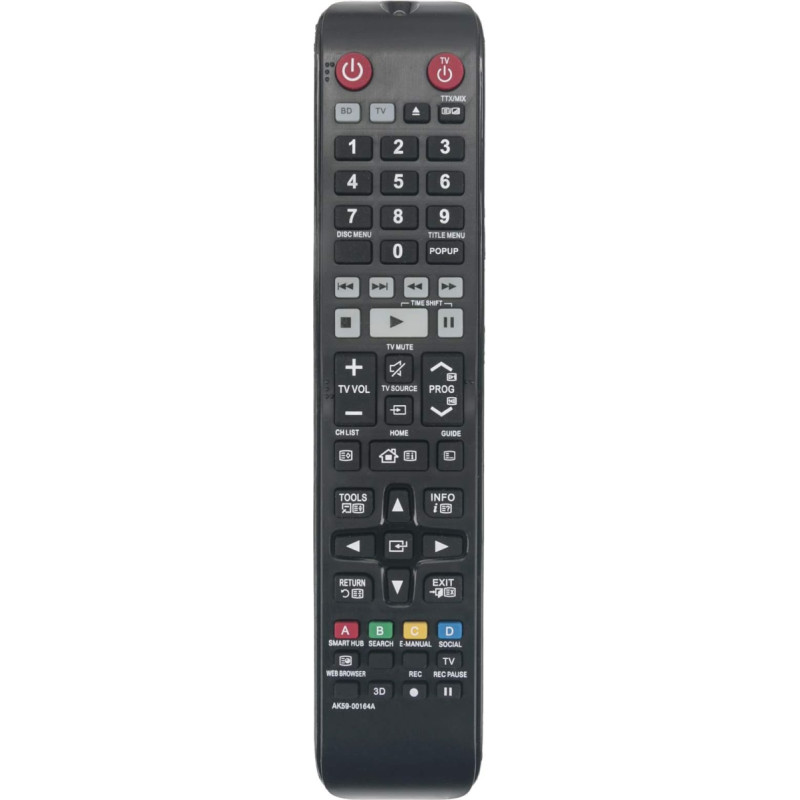 VINABTY AK59-00164A Pakaitinis nuotolinio valdymo pultas Sub-AK59-00119A tinka 