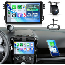 4G+128G Android Autoradio für Suzuki Splash/Opel Agila B 2004-2014 9