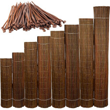 Medinė sodo tvora - medinė sodo tvora - privatumas sode - apsauga nuo vėjo ir saulės - pavėsio dozatorius